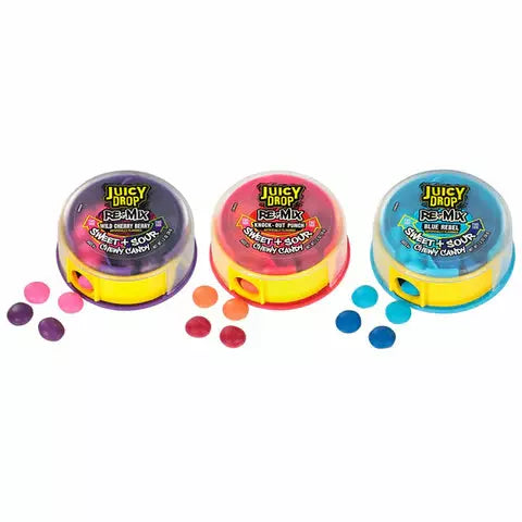 Juicy Drop Re-Mix Sweet & Sour Chewy Candy - 1.3oz