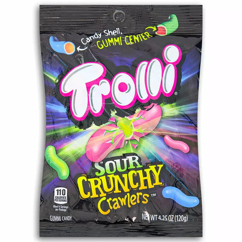 Trolli Sour Crunchy Crawlers - 3.8oz