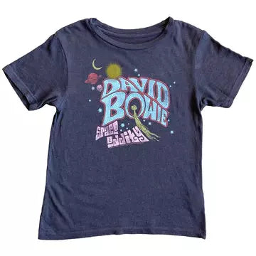 Rowdy Sprout David Bowie Tee - Vintage Black