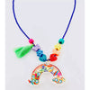 Rainbow Shaker Charm Ball Necklace