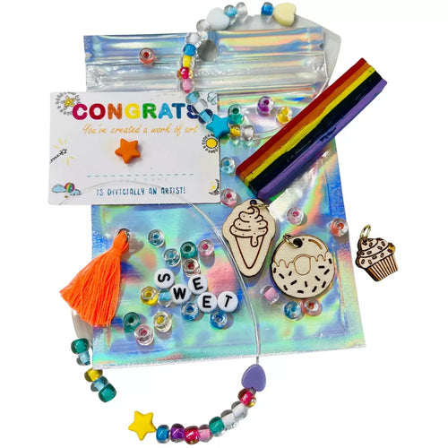 DIY Charm Bracelet Kit Sweet Treats